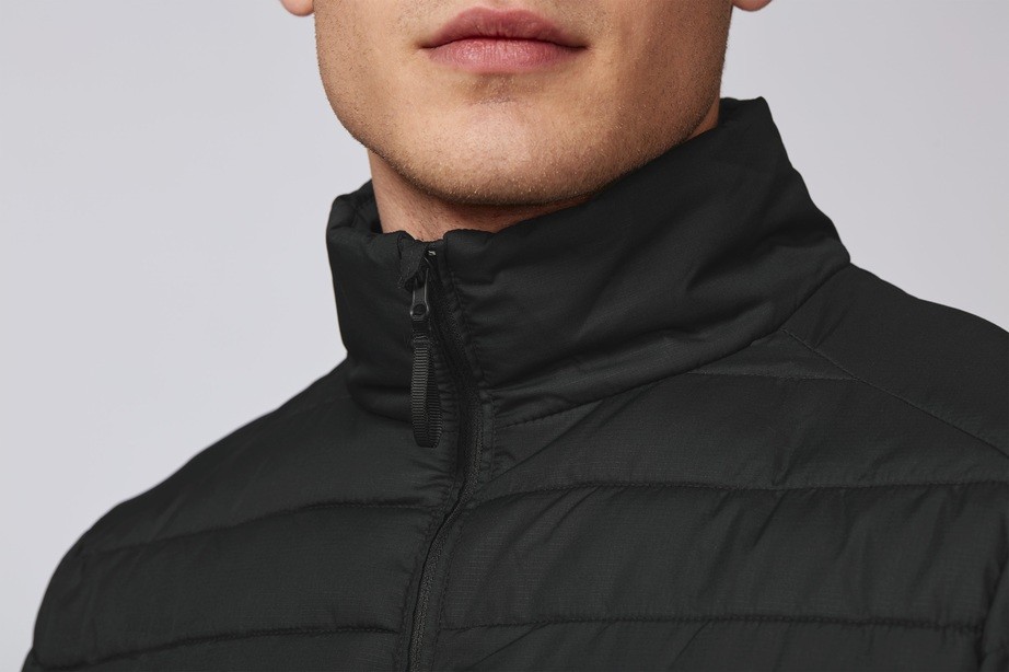 Veste doudoune à manches longues -