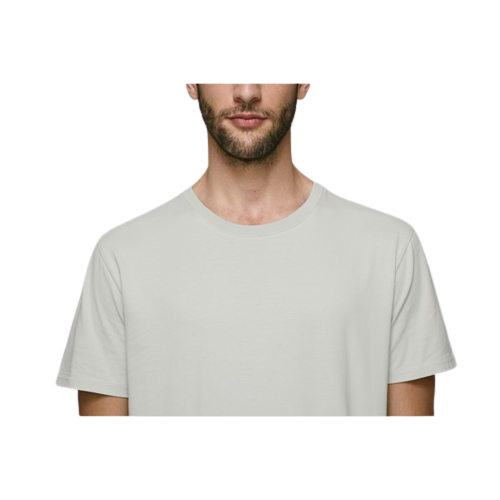 T-shirt coton bio épais col rond - 3