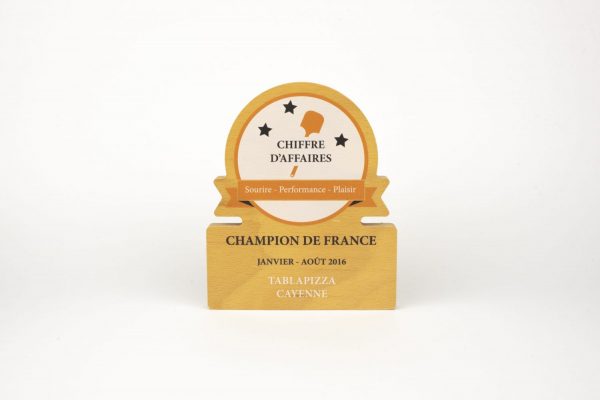 Trophée en bois made in France - 4