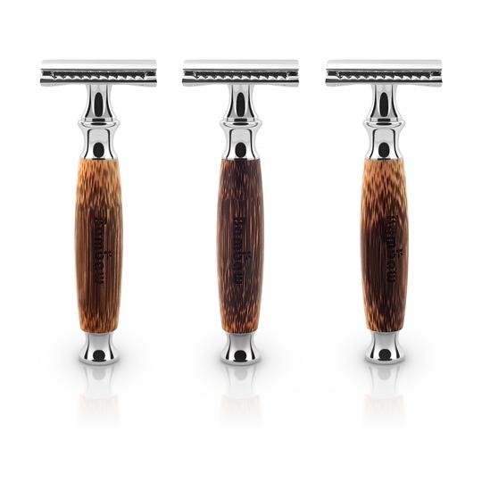 Rasoir de sécurité en bambou