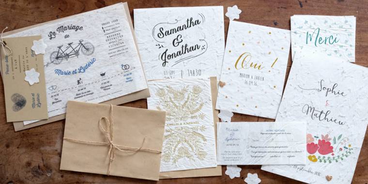 Flyer en papier ensemencé, à planter - format A4 - 3