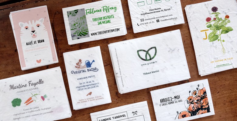 Flyer ensemencé à planter - format A5 - 4