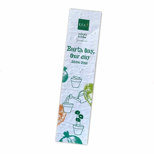 Marque page ensemencé personnalisable