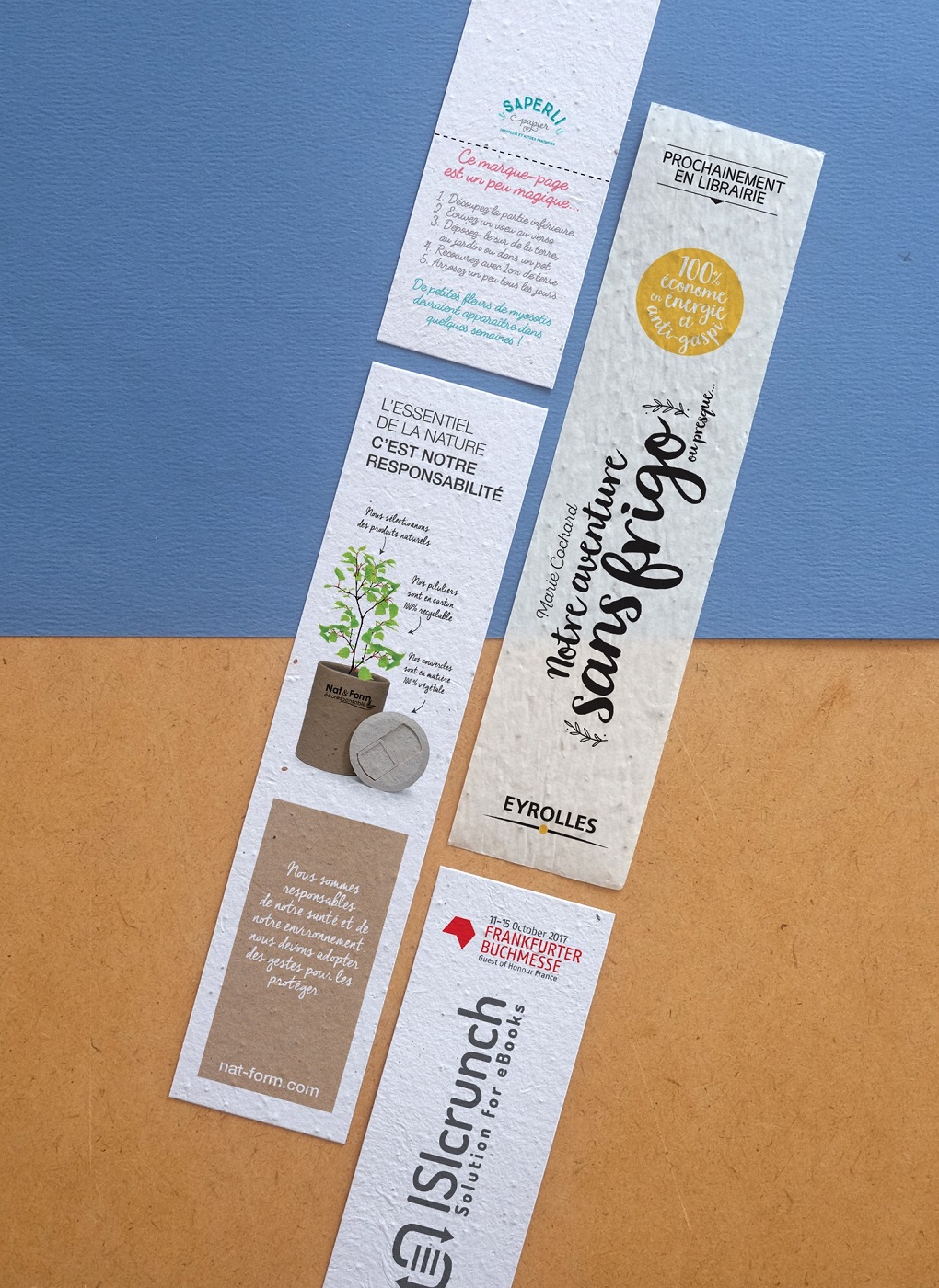 Marque page ensemencé personnalisable - 6