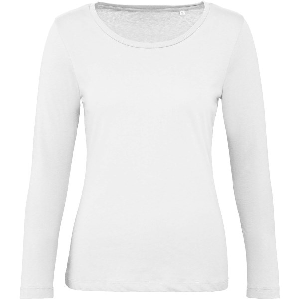 T-shirt en coton bio femme manches longues -