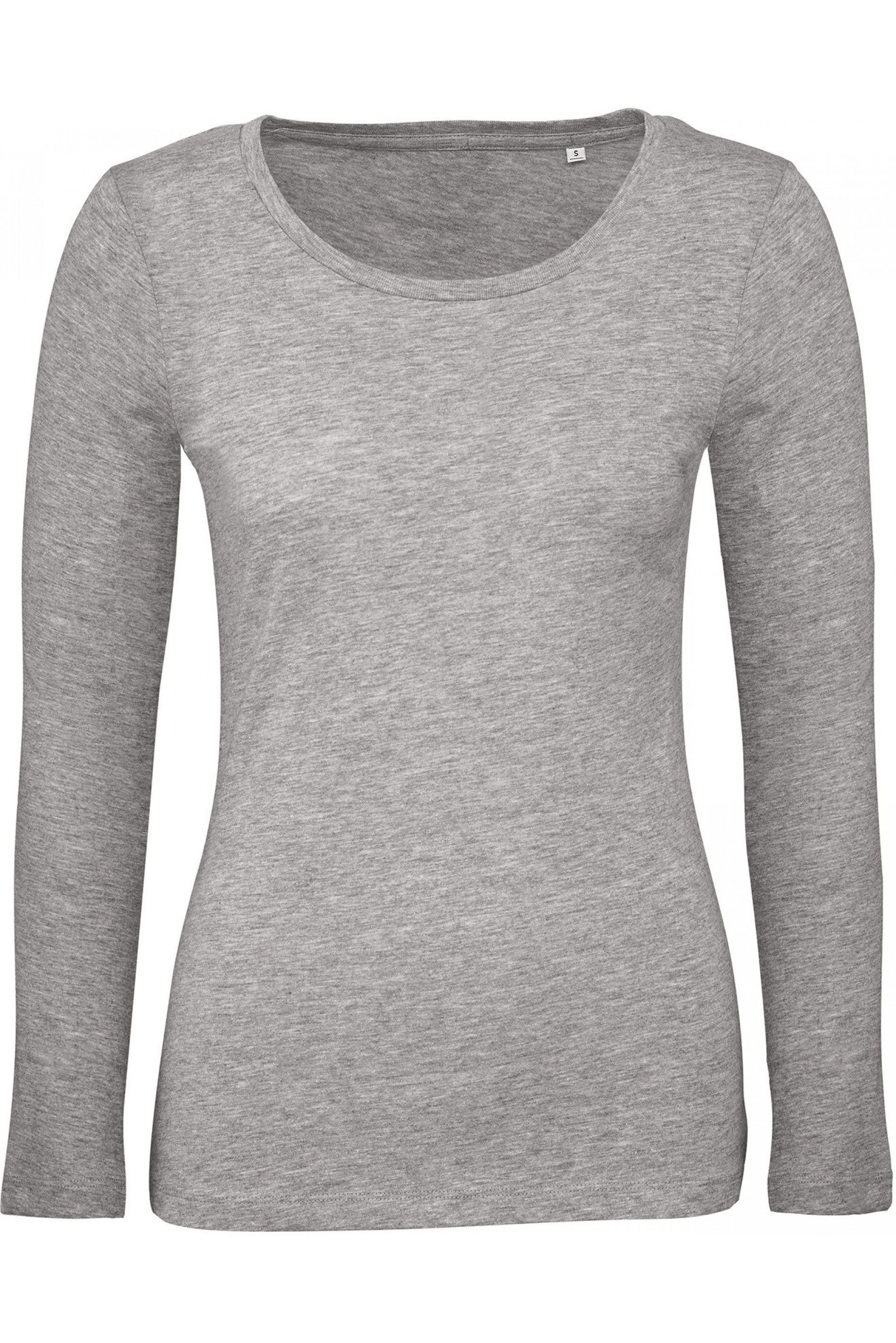 T-shirt en coton bio femme manches longues -