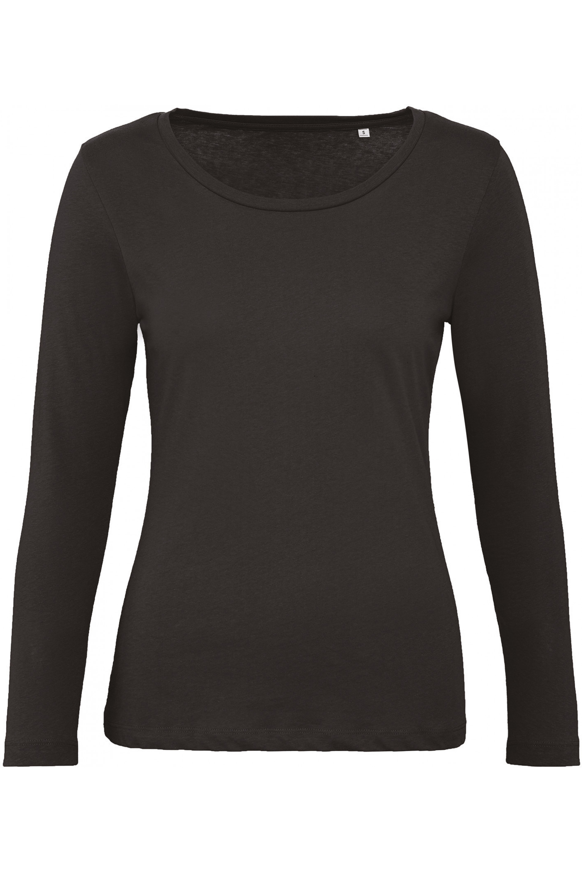T-shirt en coton bio femme manches longues -