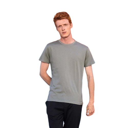 T-shirt homme 100% coton bio - col rond