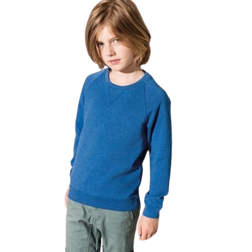 Sweat-shirt bio manches raglan enfant