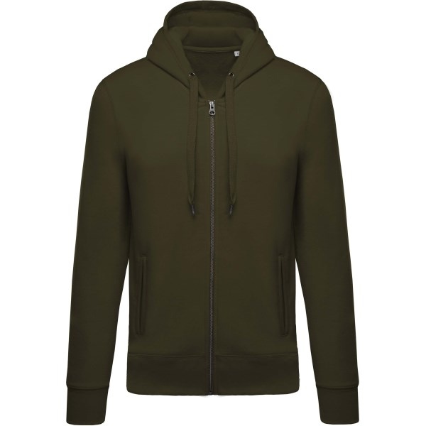 Sweat-shirt bio zippé capuche homme - 3