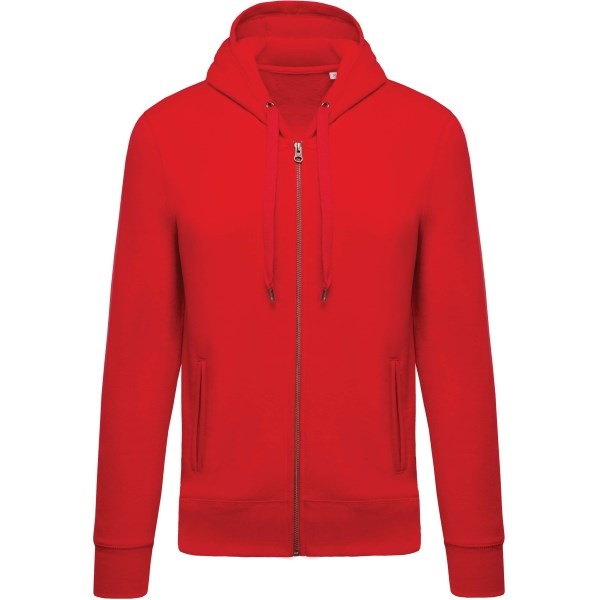 Sweat-shirt bio zippé capuche homme - 5