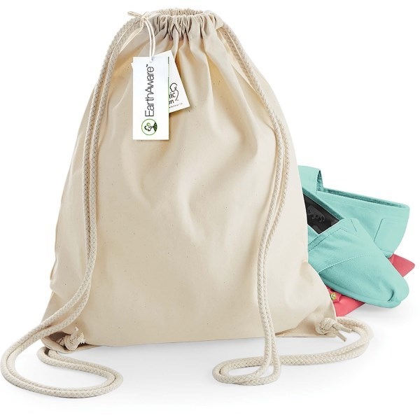 Gymsac toile de coton biologique