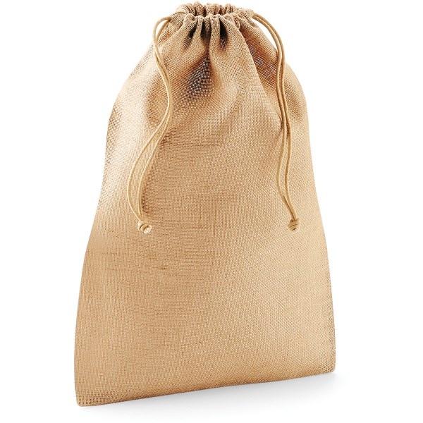 Sac à cordelette en jute - Naturel XXS -