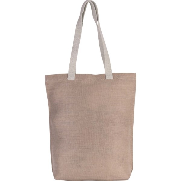 Sac shopping en juco - Naturel -