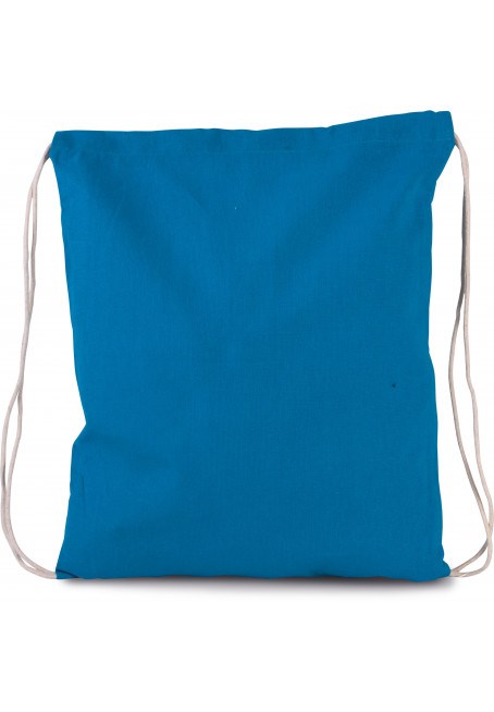 Petit sac à dos en coton bio à cordelettes - 4
