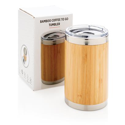 Tasse à café isotherme en bambou - 270 ml - 6