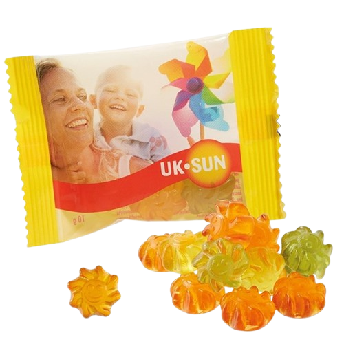 Gomme de fruit vegan à l'Aloé Vera