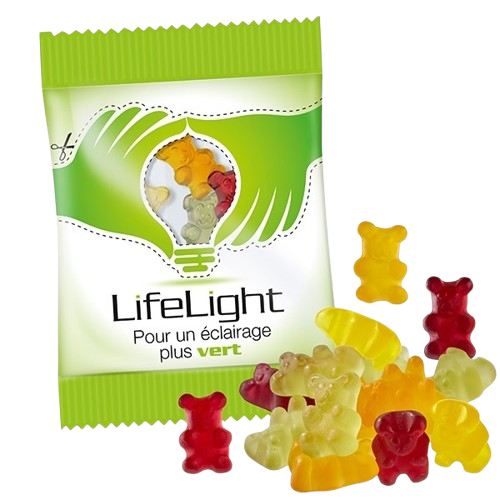 Oursons bio en sachet compostable