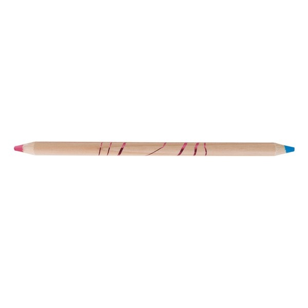 Crayon bicolore Prestige naturel fluo 17,6 cm rose