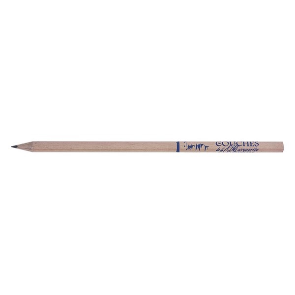 Crayon Eco rond 17,6 cm incolore tête coupée