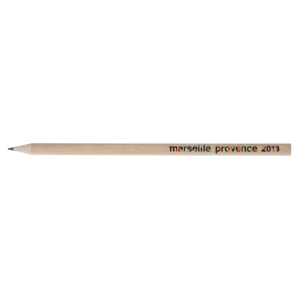 Crayon Eco rond 17,6 cm incolore tête coupée