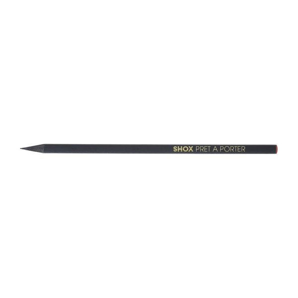 Crayon bois teinté rond 17,6 cm - tête pastillée