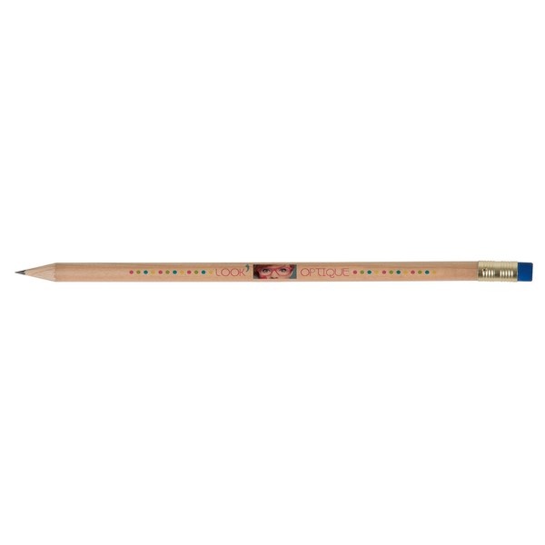 Crayon prestige naturel rond 17,6 cm sans vernis