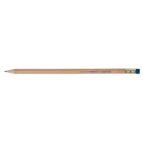 Crayon prestige naturel rond 17,6 cm sans vernis