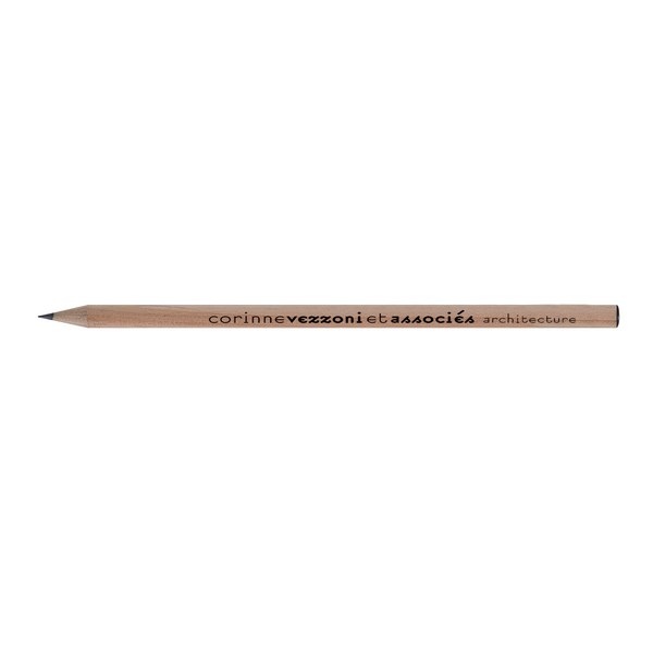Crayon prestige naturel rond 17,6 cm sans vernis