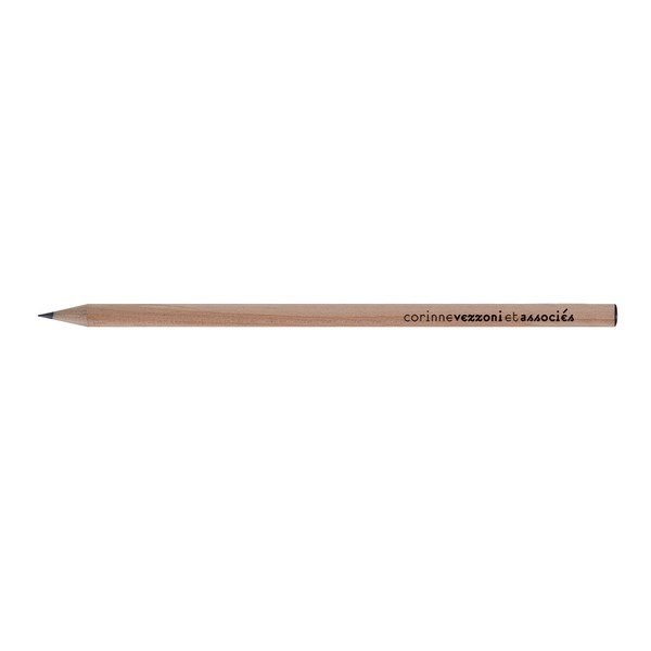 Crayon prestige naturel rond 17,6 cm sans vernis