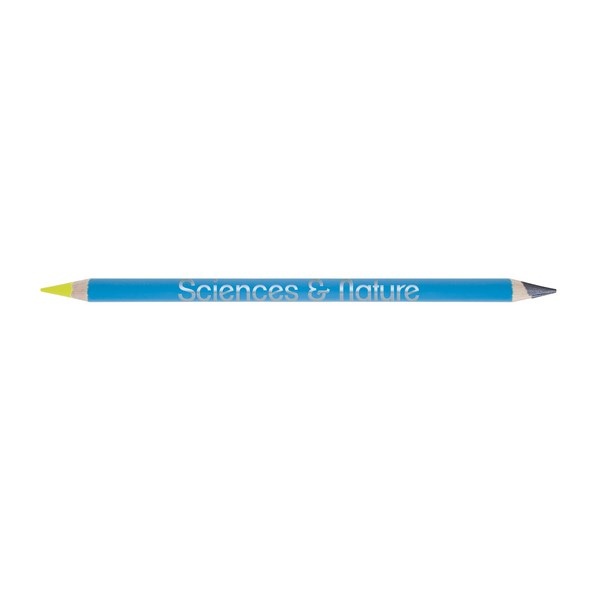 Crayon bicolore Prestige pantone HB fluo 17,6 cm