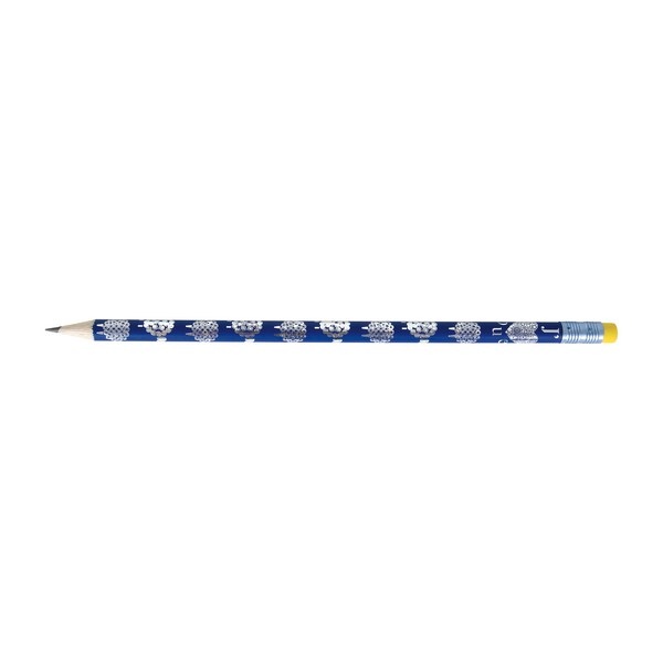 Crayon Eco rond 17,6 cm pantone tête avec Gomme