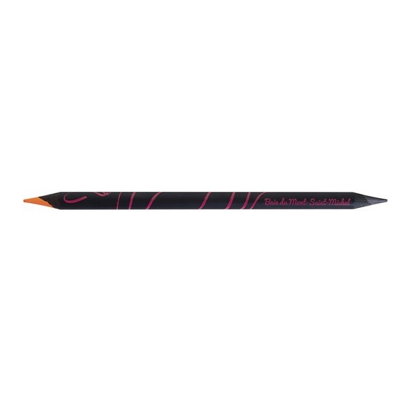 Crayon bicolore Prestige Black HB/fluo 17,6 cm