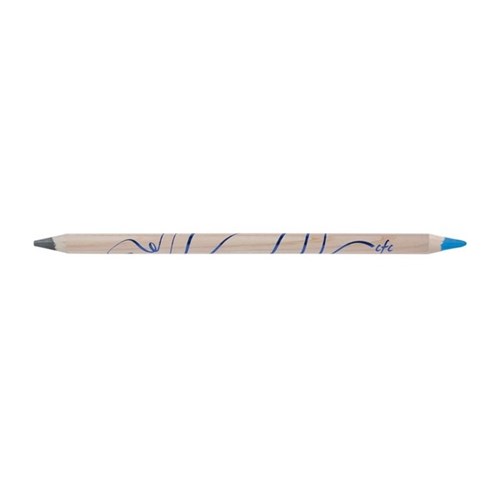 Crayon bicolore Prestige HB fluo 17,6 cm bleu