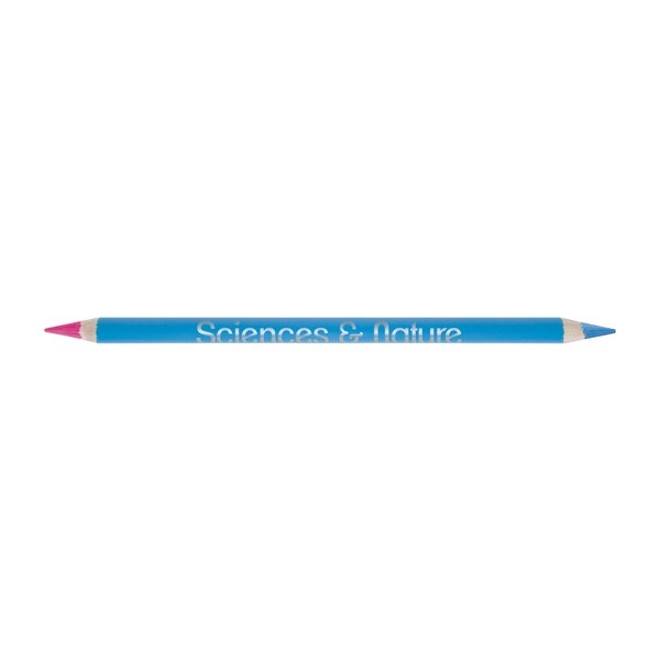 Crayon bicolore Prestige pantone fluo 17,6 cm