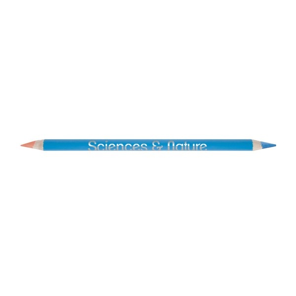 Crayon bicolore Prestige pantone fluo 17,6 cm