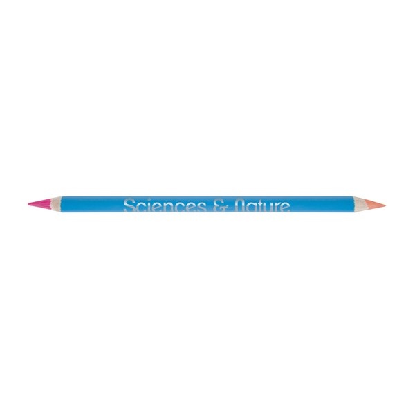 Crayon bicolore Prestige pantone fluo 17,6 cm