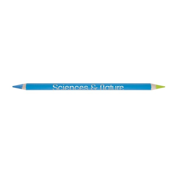Crayon bicolore Prestige pantone fluo 17,6 cm