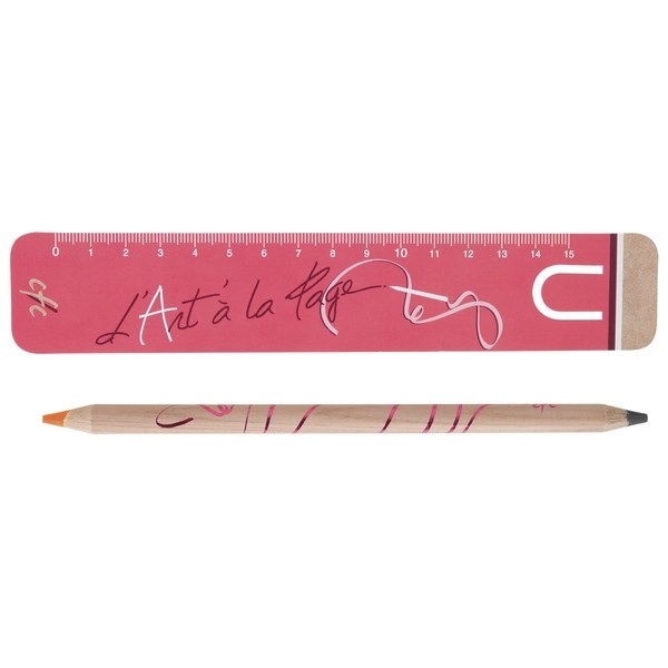 Kit bureau Prestige naturel bicolore HB fluo