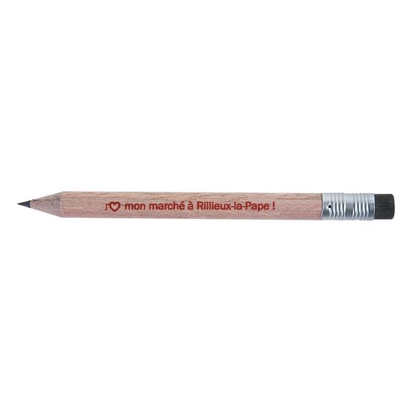Crayon Eco rond 8,7 sans vernis tête coupée
