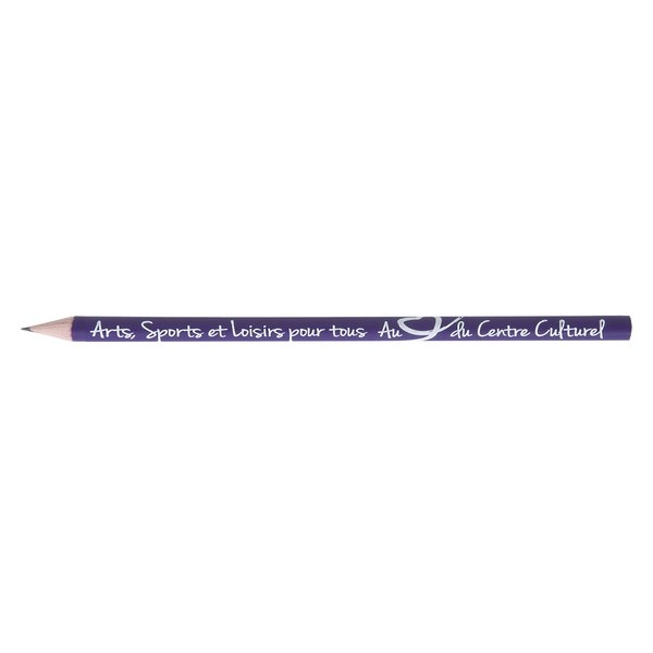 Crayon Eco rond 17,6 cm pantone tête coupée