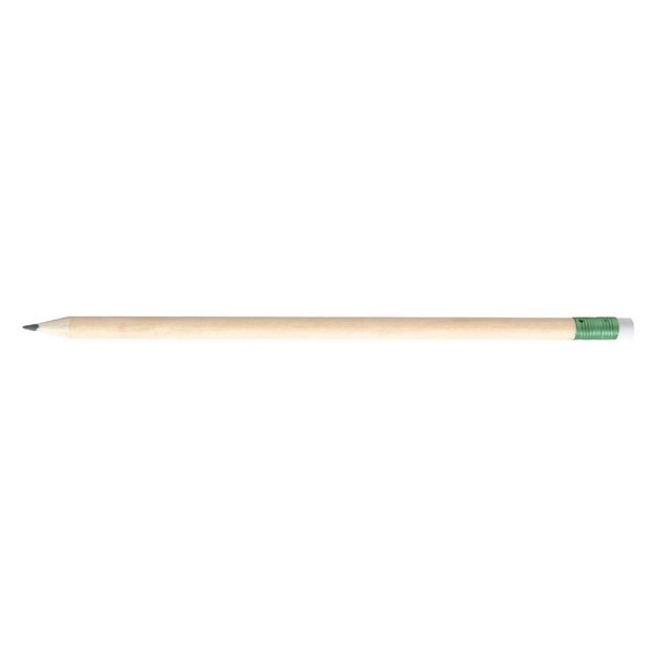Crayon bois de peuplier rond 17 tête gommée