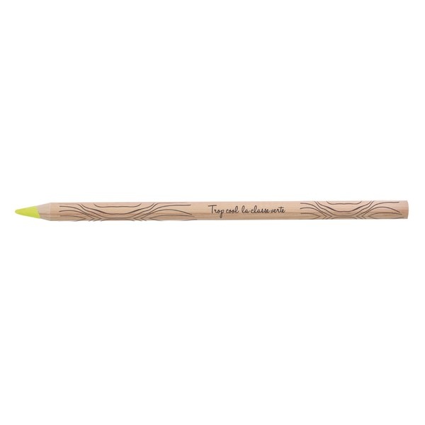 Crayon surligneur naturel - seul - 17,6 cm