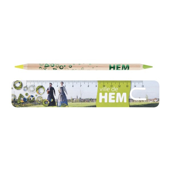 Kit bureau Prestige naturel bicolore fluo