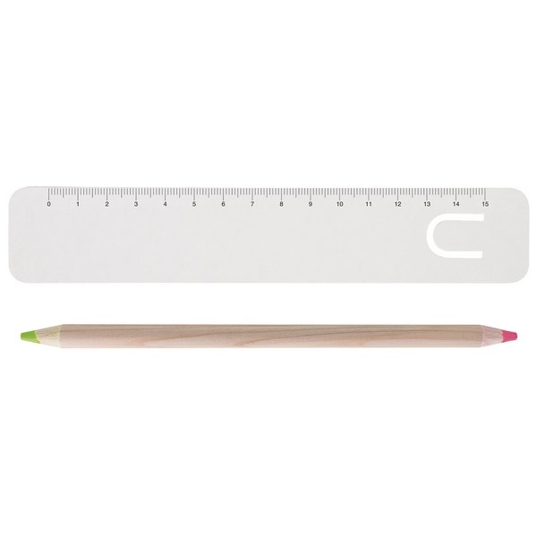 Kit bureau Prestige naturel bicolore fluo