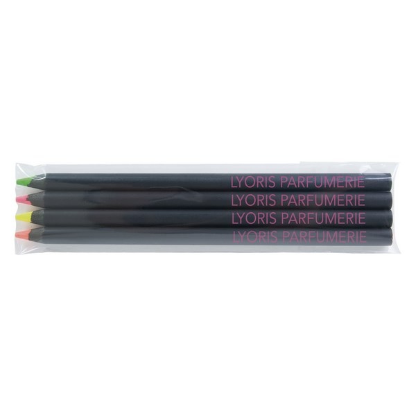 Sachet 4 crayons surligneur Black 17,6 cm