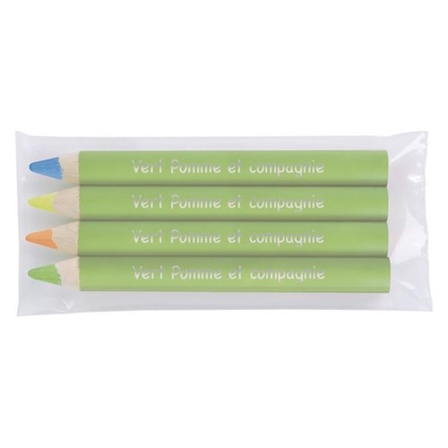 Sachet 4 crayons surligneurs pantone 8,7