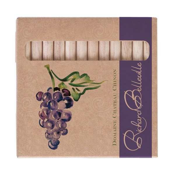 Étui 12 crayons aquarellables Eco 8,7 cm -