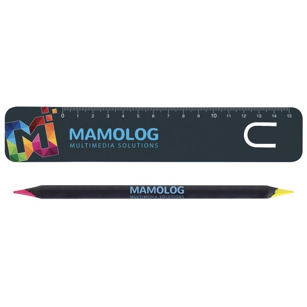 Kit bureau Prestige Black bicolore fluo