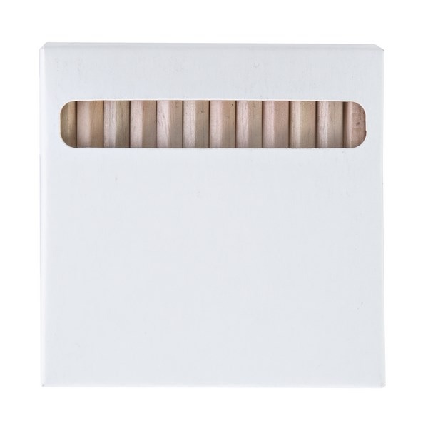 Étui 12 crayons de couleurs Eco 8,7 cm